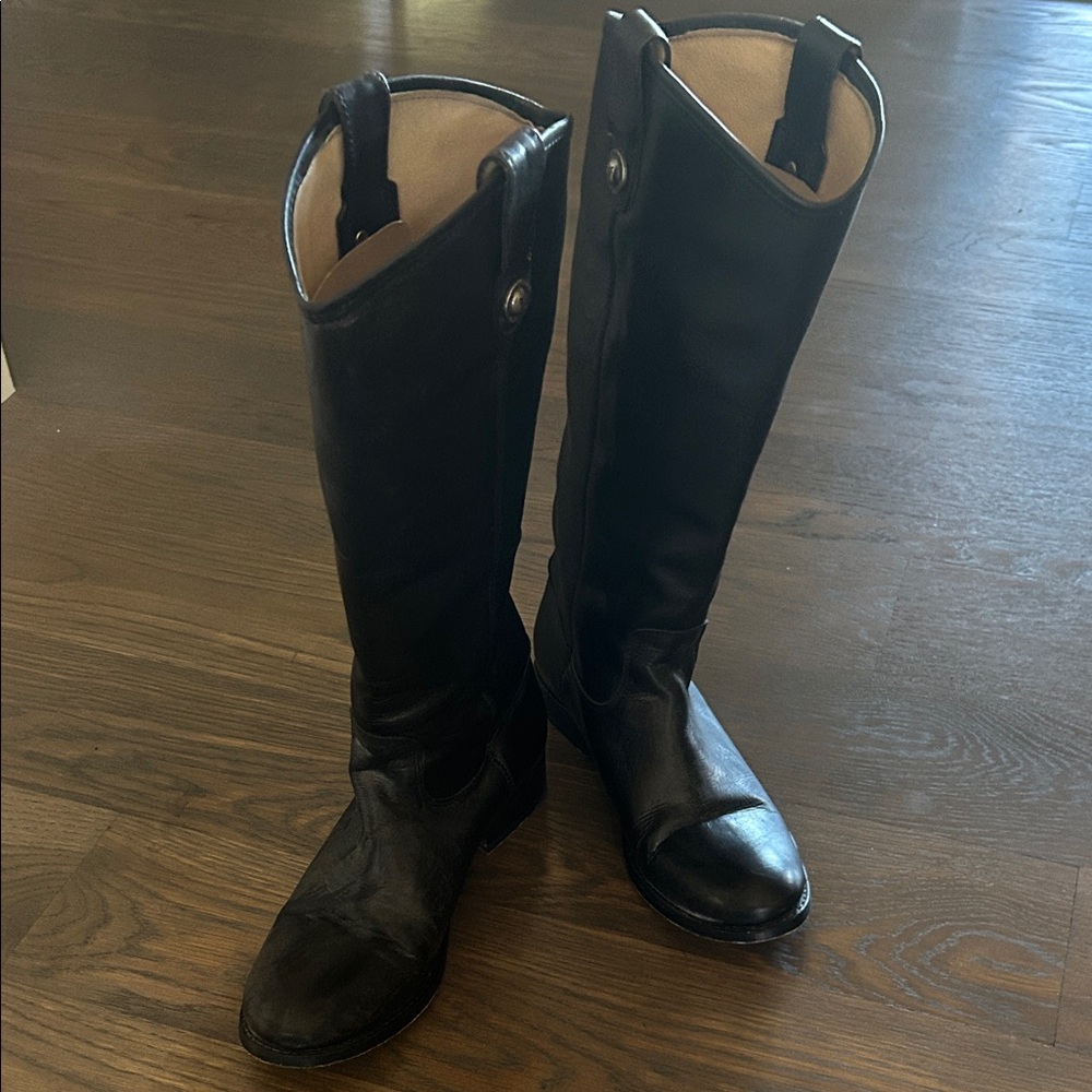 Frye Melissa Leather Riding Boots size 8